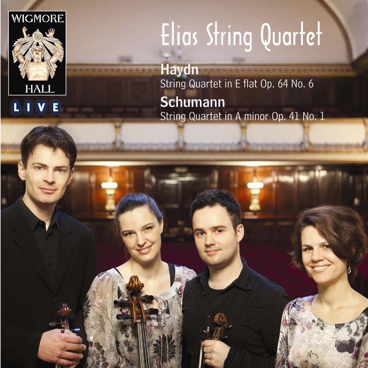 Haydn/Schumann by Elias String Quartet album cover