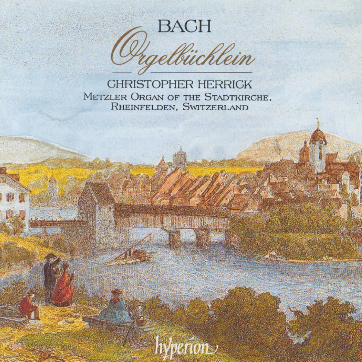 Bach: Orgelbüchlein by Christopher Herrick album cover