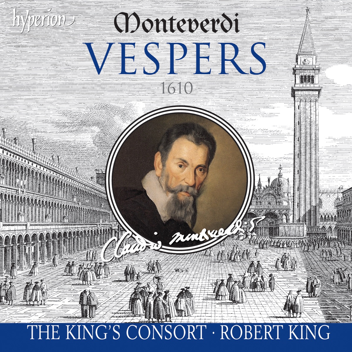 Monteverdi: Vespers by The King's Consort & Robert King album cover