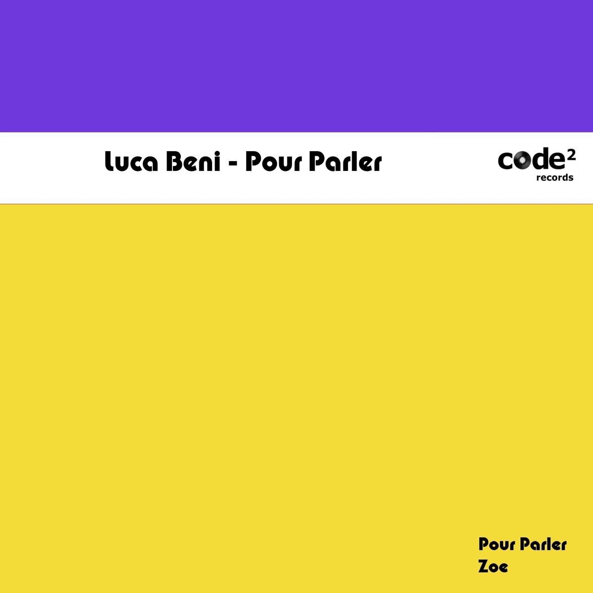 Pour parler - Single by Luca Beni album cover