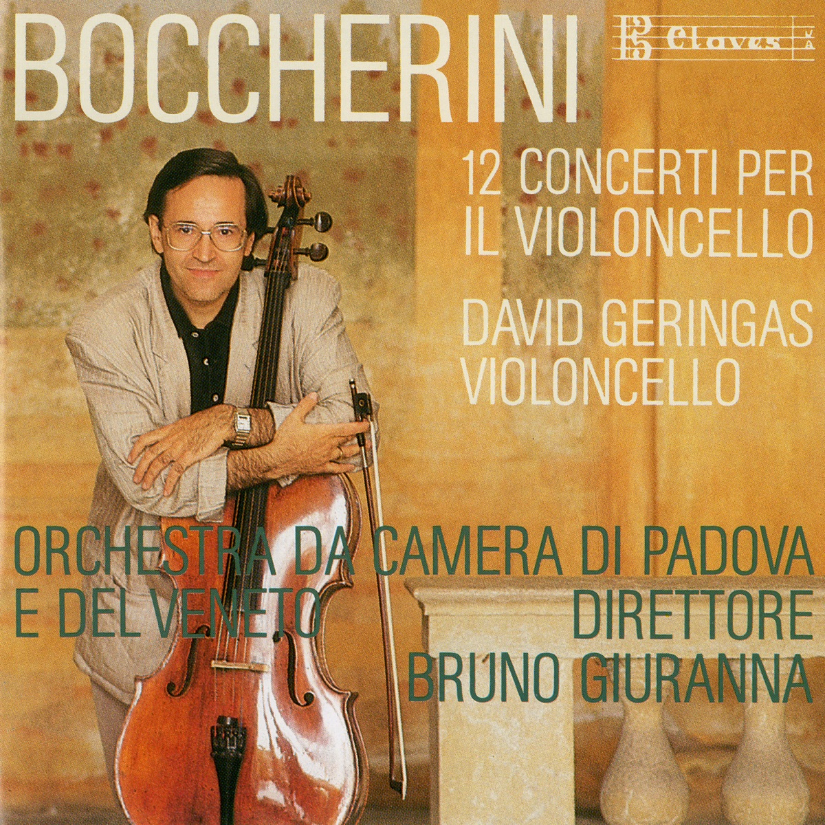 Boccherini: Complete Cello Concertos by Orchestra da Camera di Padova e del Veneto, Bruno Giuranna & David Geringas album cover