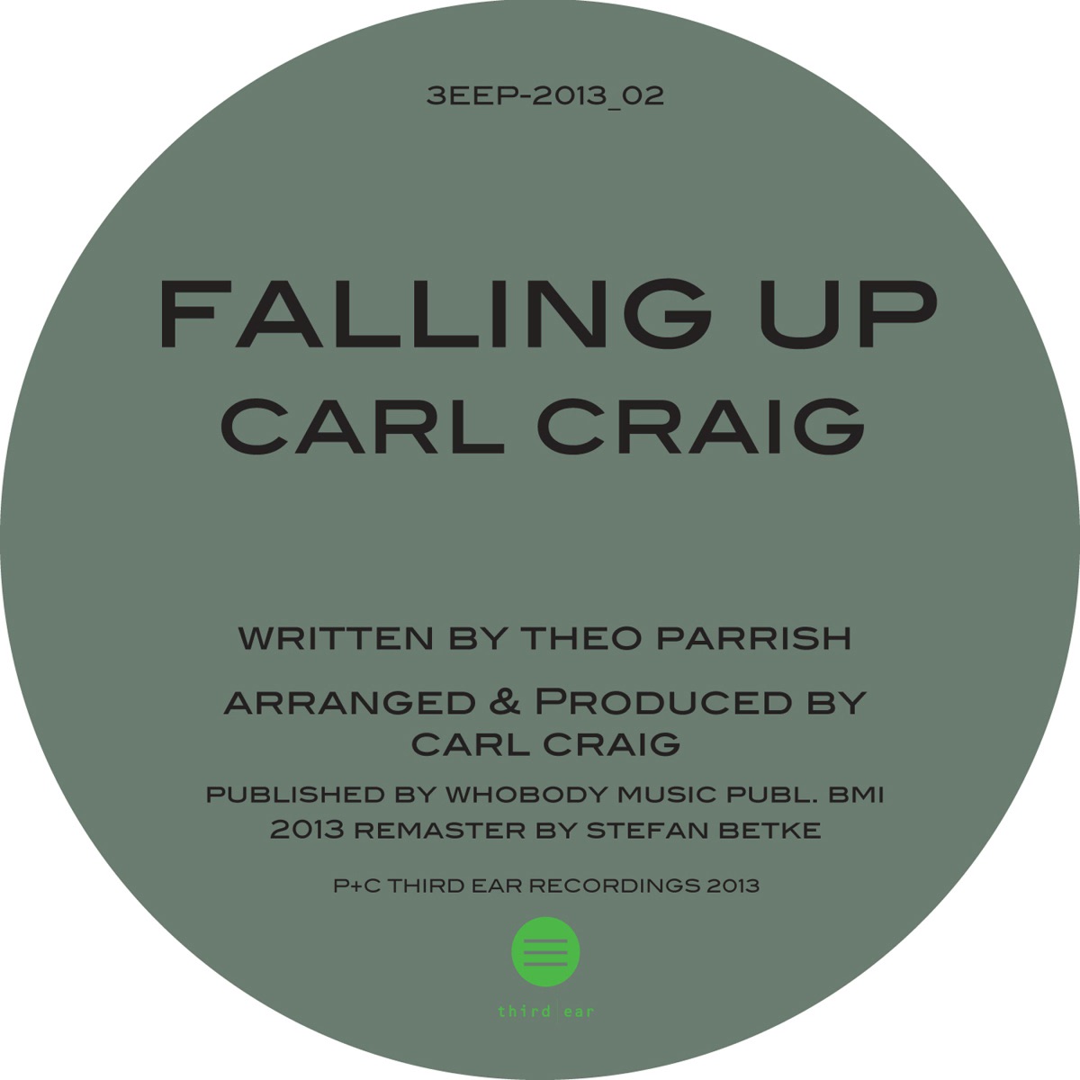 Falling Up (Remastered) - EP by Carl Craig & Theo Parrish album cover