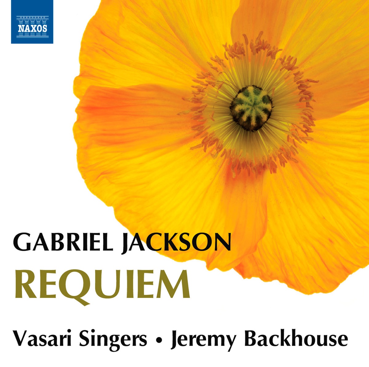 Jackson: Requiem by Vasari Singers, Jeremy Backhouse & Carl Herring album cover