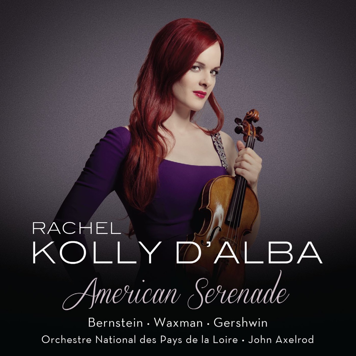 Gershwin: Fantasy On "Porgy & Bess" - Bernstein: Serenade After Plato's "Symposium" (American Serenade) by John Axelrod, Orchestre National des Pays de la Loire & Rachel Kolly d'Alba album cover