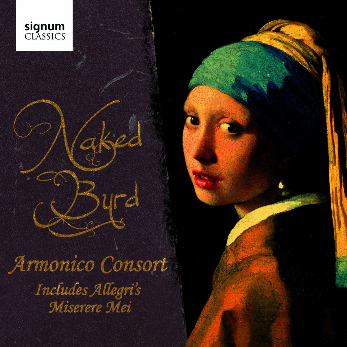 Naked Byrd by Christopher Monks & Armonico Consort album cover