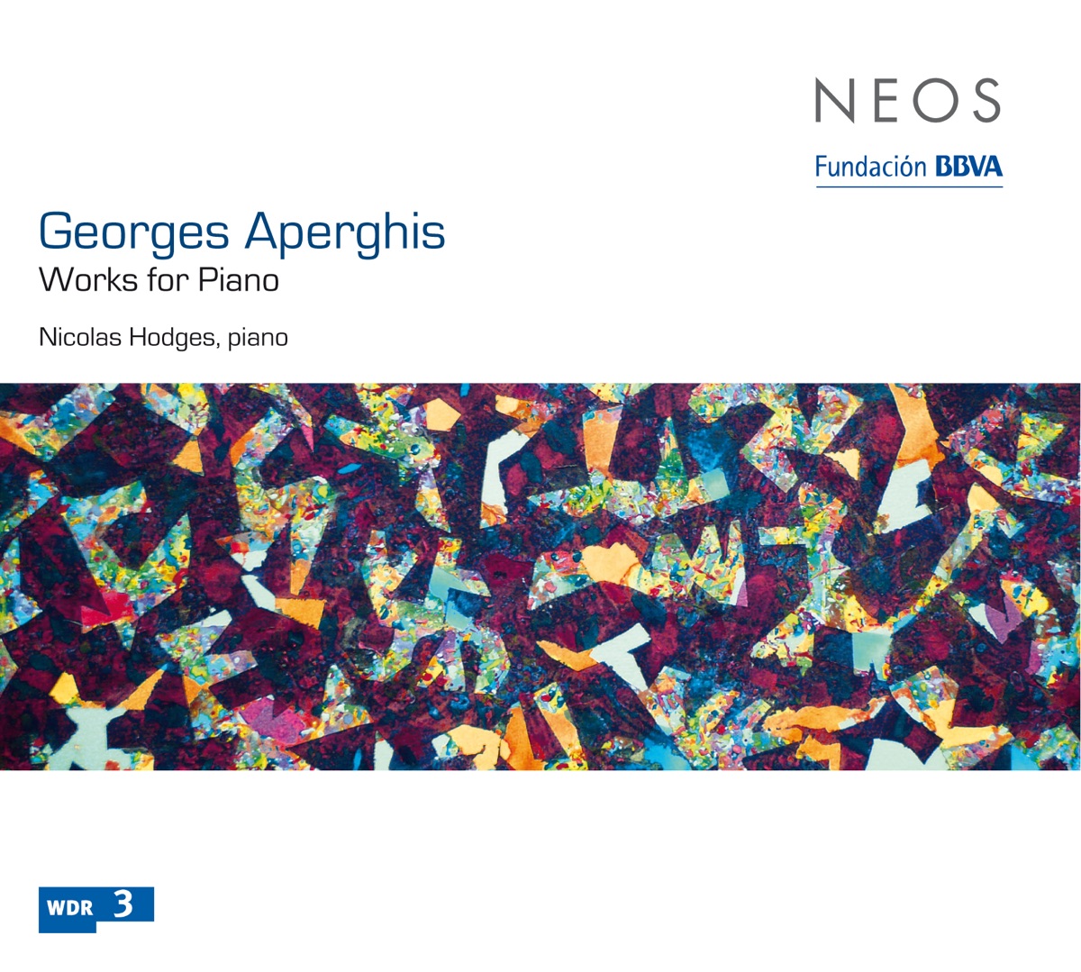 Aperghis: Works for Piano by Nicolas Hodges album cover