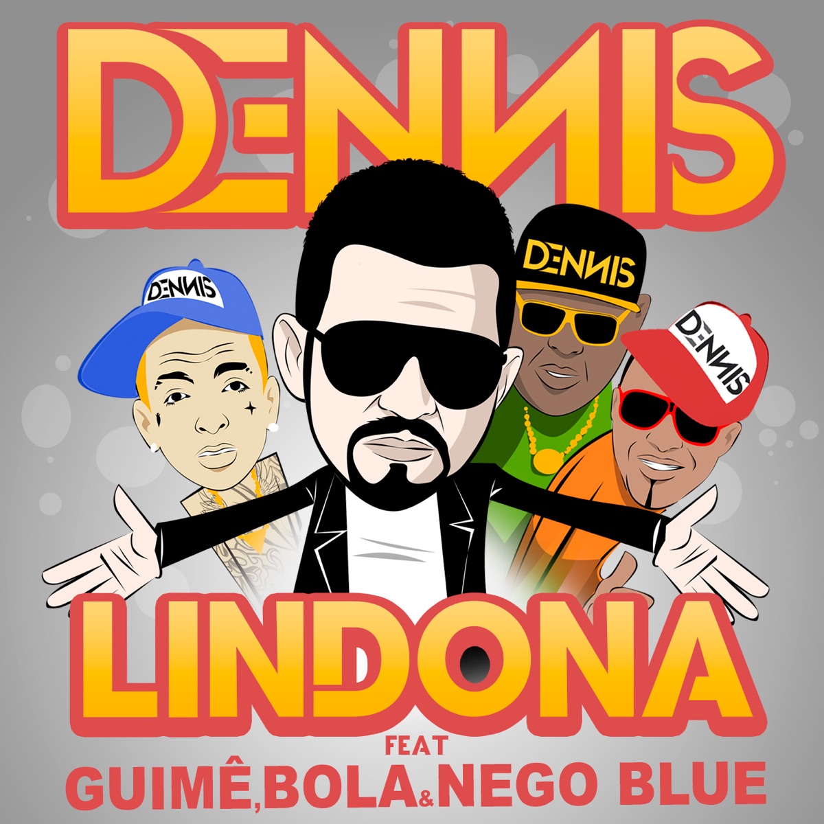 Lindona - Single (feat. Mc Guime, Mc Bola & Nego Blue) - Single by DENNIS album cover