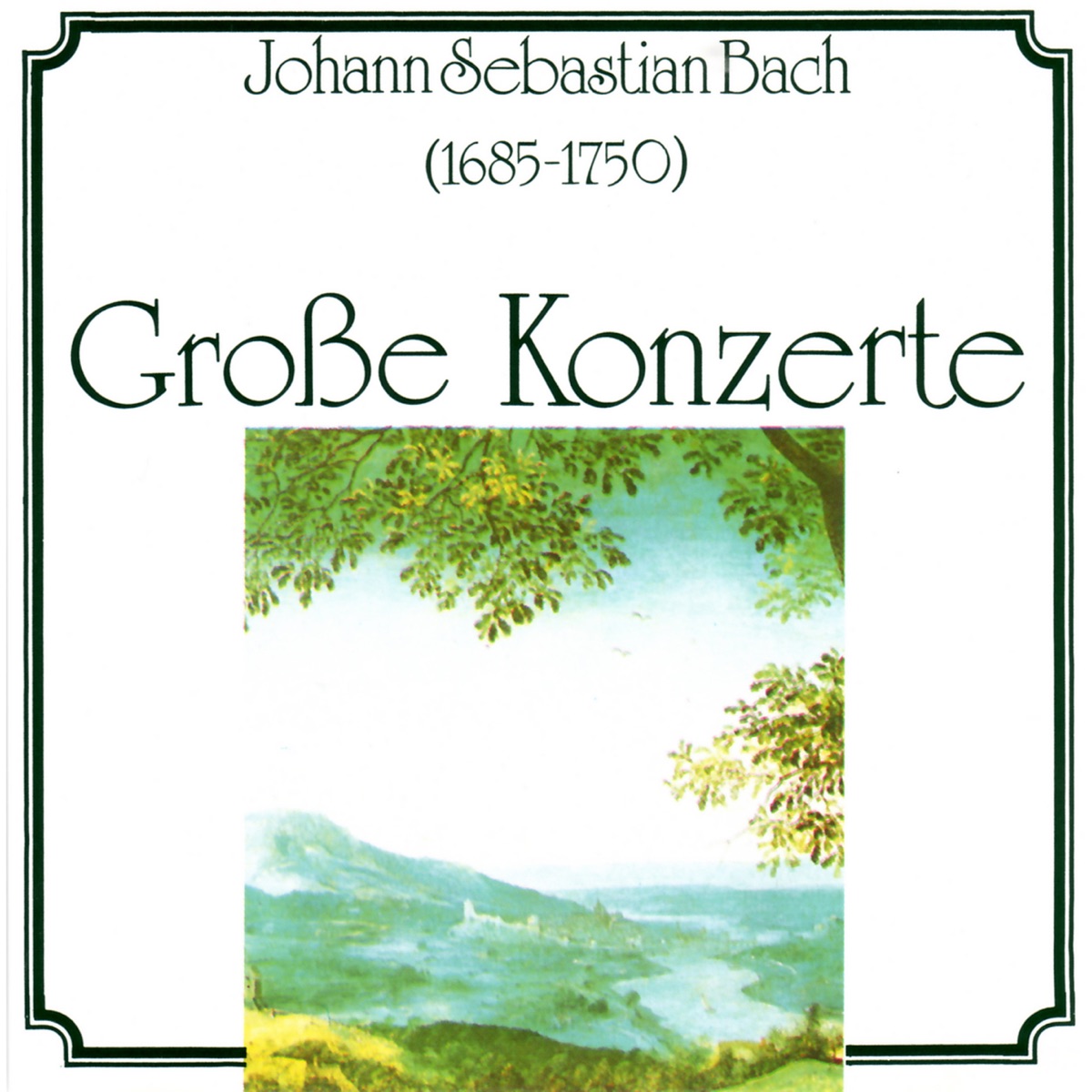Bach: Grosse Konzerte by Hans-Christoph Becker-Foss & Miklós Spányi album cover