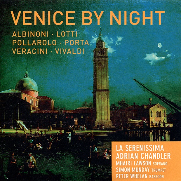 Venice By Night by Adrian Chandler, La Serenissima, Mhairi Lawson, Simon Munday & Peter Whelan album cover