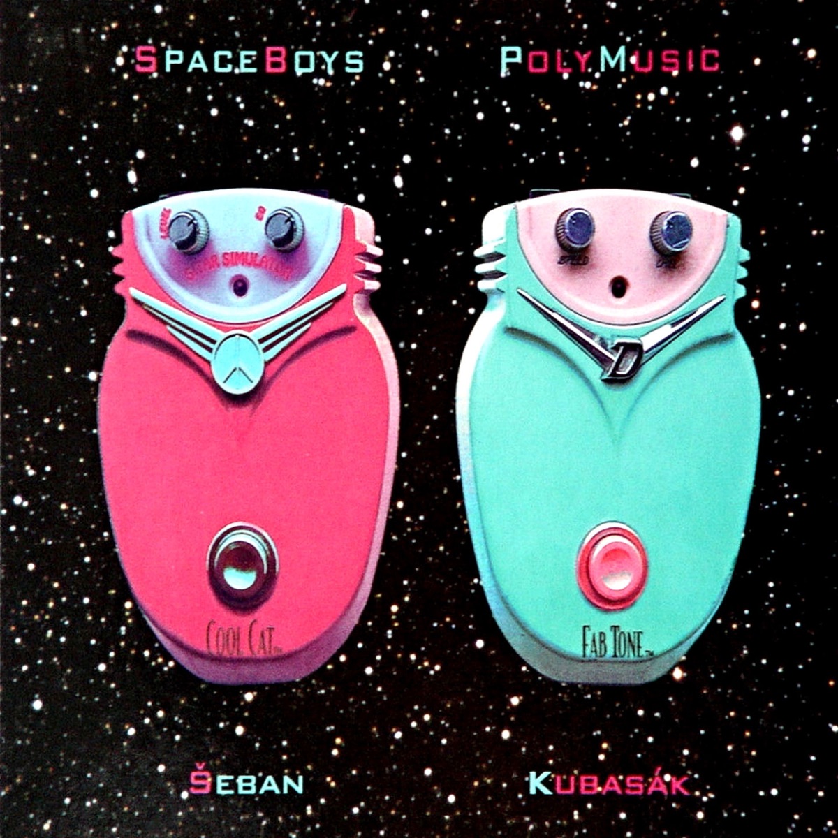 Space Boys Poly Music by Andrej Šeban & Anton Kubasak album cover