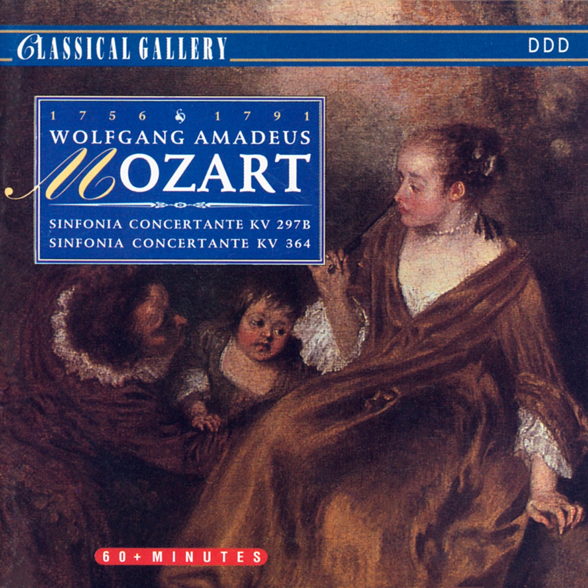 Mozart: Sinfonia Concertante, K. 297 & Sinfonia Concertante, K. 364 by Nova Filarmonia Portuguesa, Álvaro Cassuto, Dimitar Dimitrov & Lisa Kosenko album cover