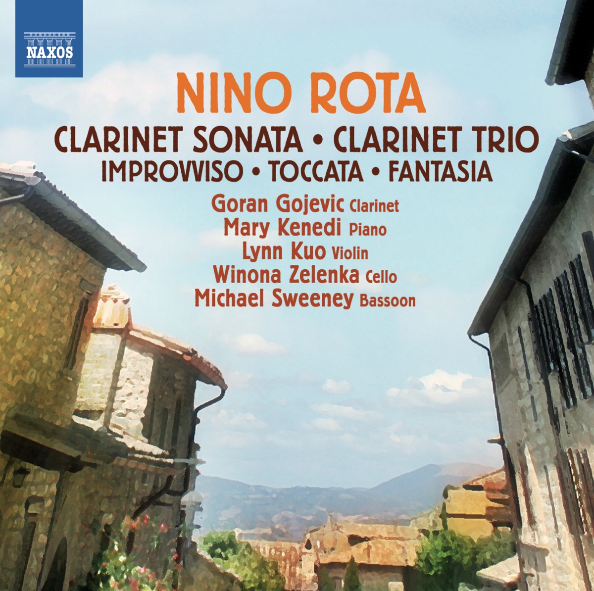 Rota: Clarinet Sonata - Clarinet Trio by Goran Gojevic, Mary Kenedi, Winona Zelenka, Lynn Kuo & Michael Sweeney album cover