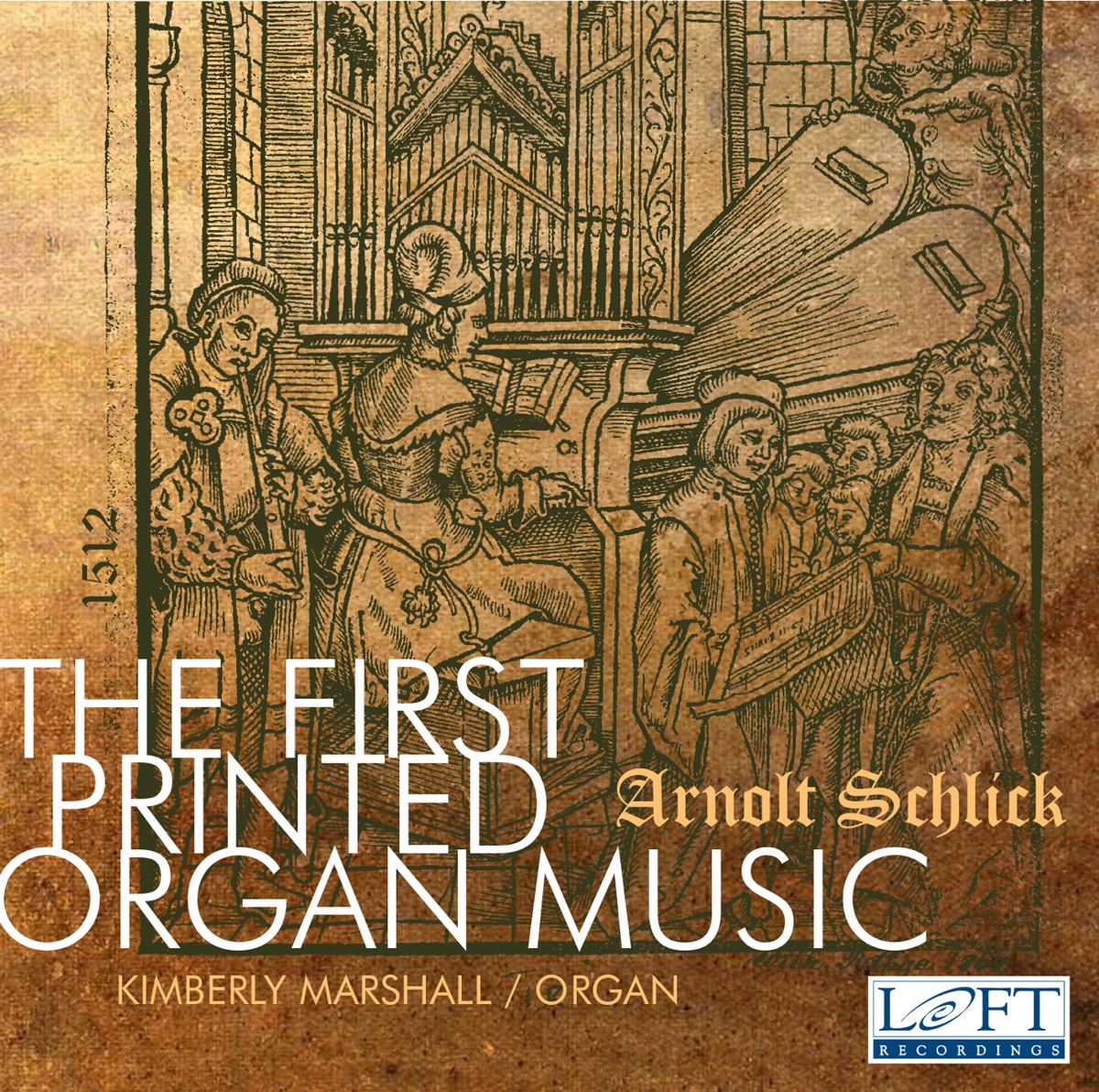 The First Printed Organ Music by Kimberly Marshall & Syke Hart album cover