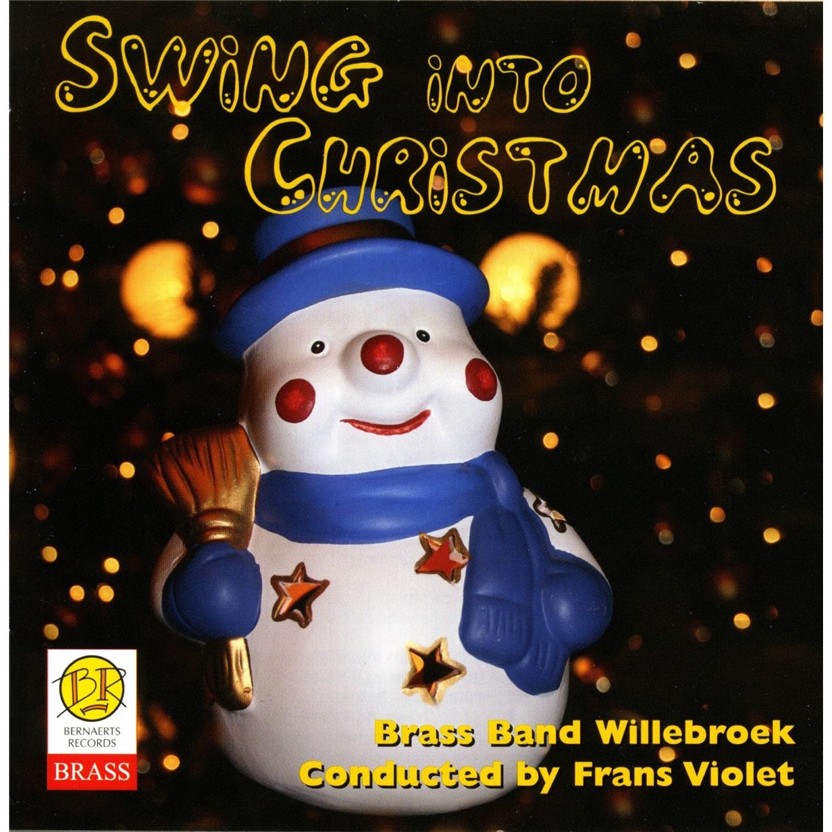 Swing Into Christmas by Brass Band Willebroek & Frans Violet album cover