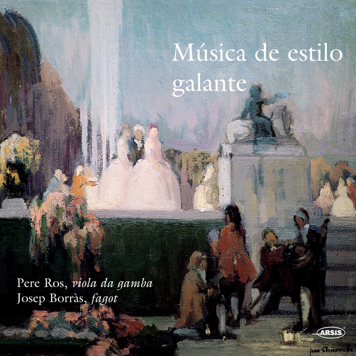 Música de Estilo Galante by Pere Ros & Josep Borras album cover