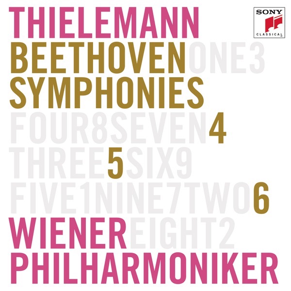 Beethoven: Symphonies Nos. 4, 5 & 6 by Christian Thielemann & Vienna Philharmonic album cover