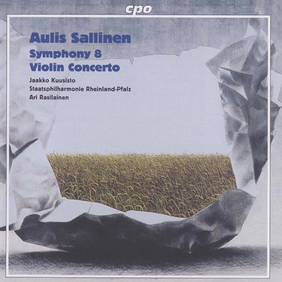 Sallinen: Symphony No. 8 & Violin Concerto by Jaakko Kuusisto album cover