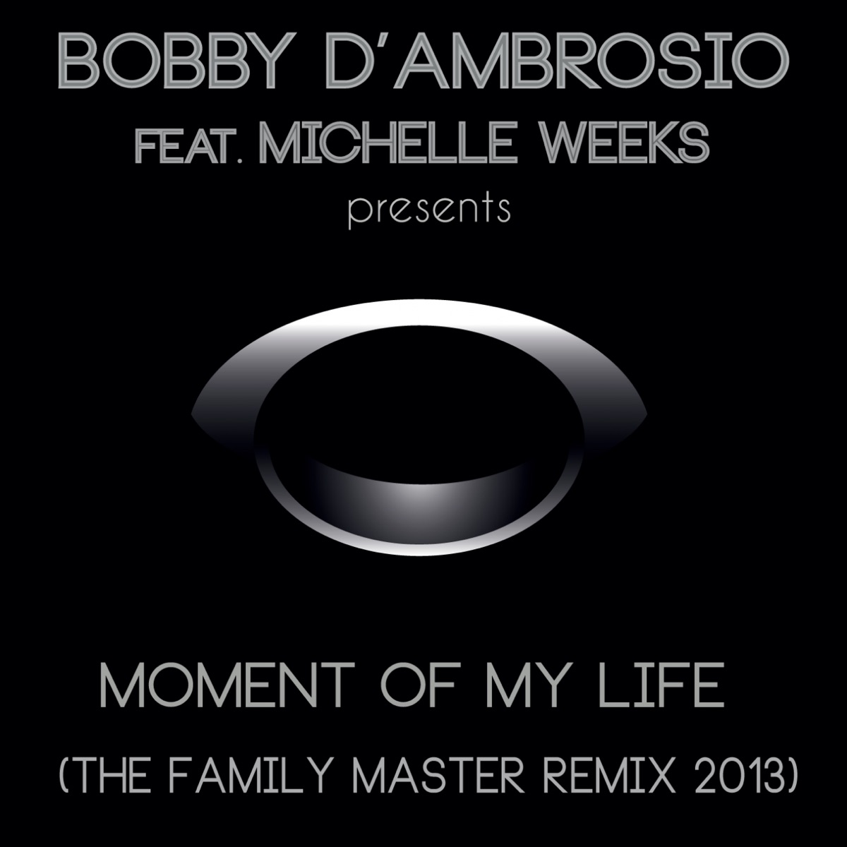 Moment of My Life (The Family Master Remix 2013) (feat. Michelle Weeks) - Single by Bobby D'Ambrosio album cover