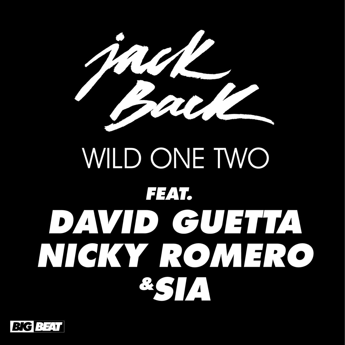 Wild One Two (Remixes) [feat. David Guetta, Nicky Romero & Sia] - EP by Jack Back album cover
