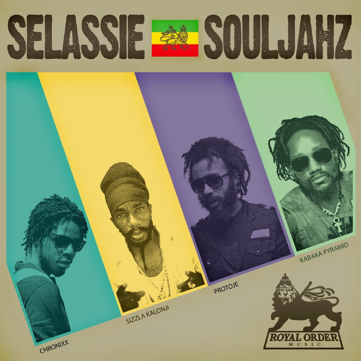 Selassie Souljahz (feat. Sizzla Kalonji, Protoje & Kabaka Pyramid) - Single by Chronixx album cover
