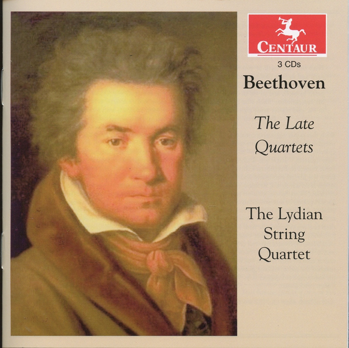 Beethoven: The Late Quartets by The Lydian String Quartet album cover