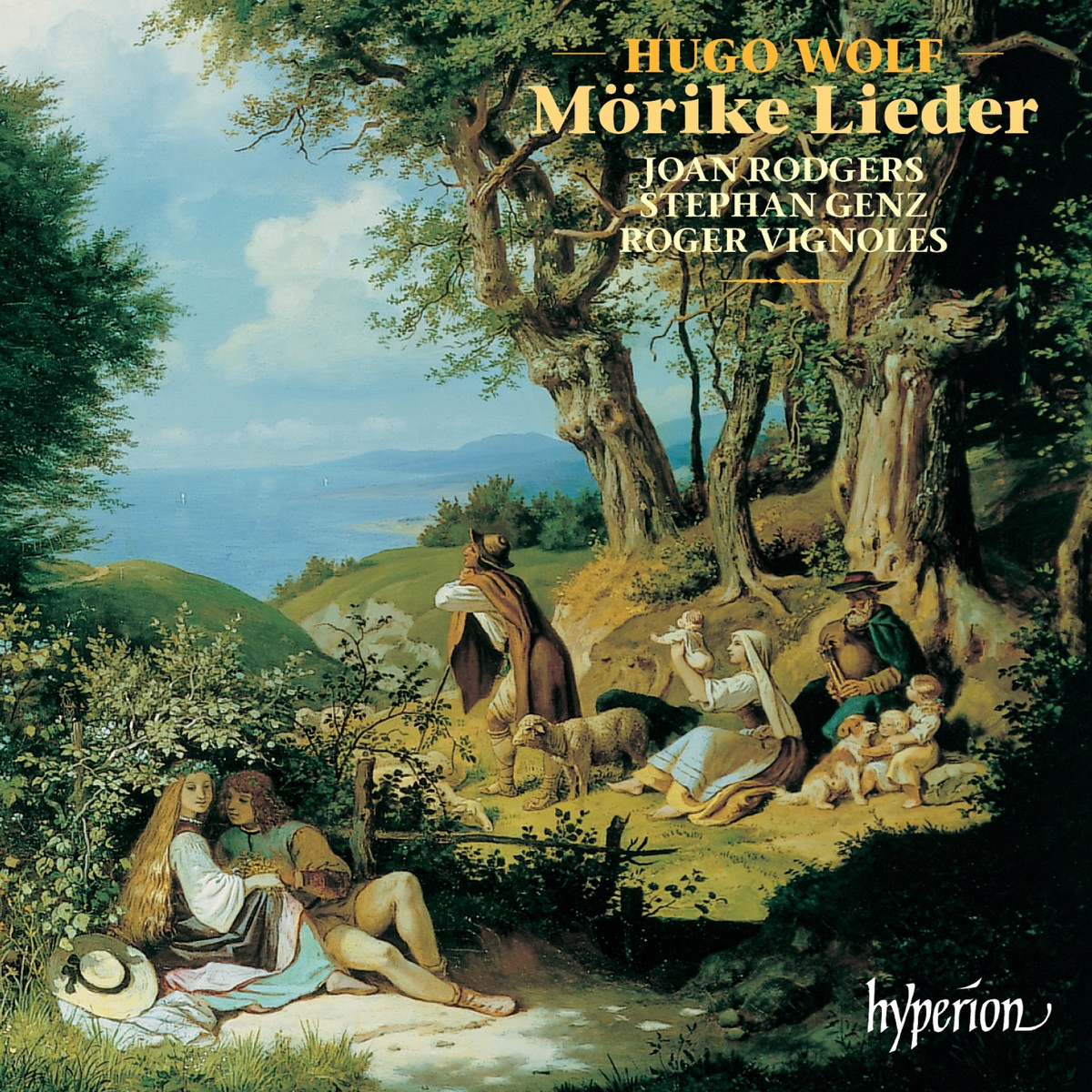 Wolf: Mörike Lieder by Joan Rodgers, Stephan Genz & Roger Vignoles album cover