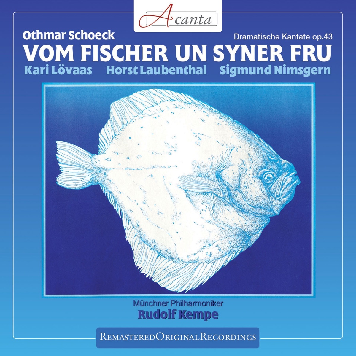 Vom Fischer un syner Frau by Munich Philharmonic, Rudolf Kempe, Kari Lövaas, Horst Laubenthal & Sigmund Nimsgern album cover