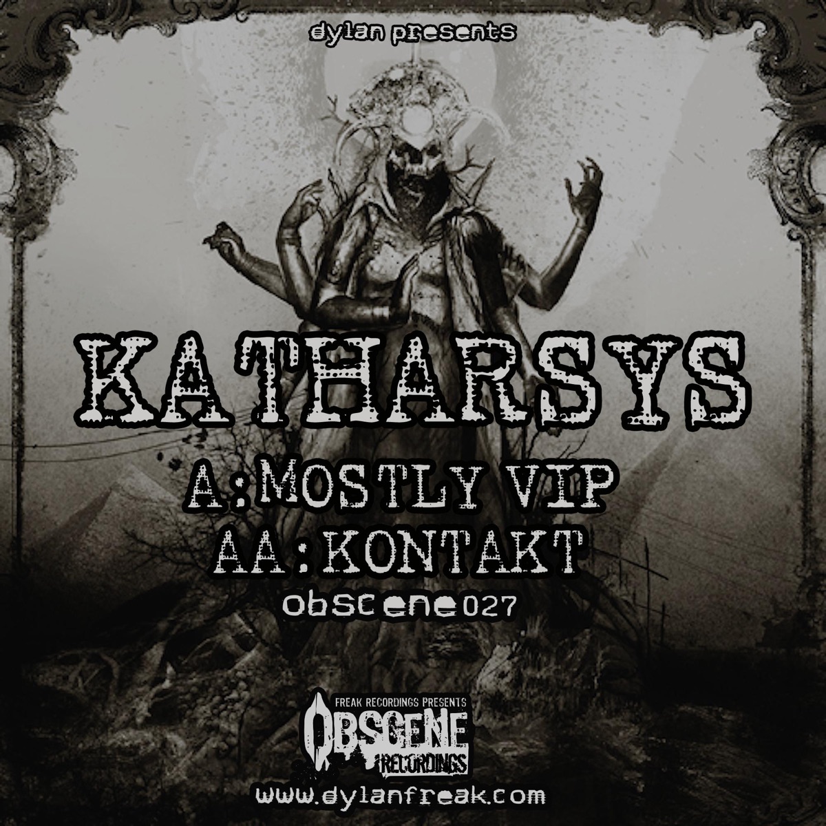A: MOSTLY VIP / AA: KONTAKT - Single by Katharsys album cover
