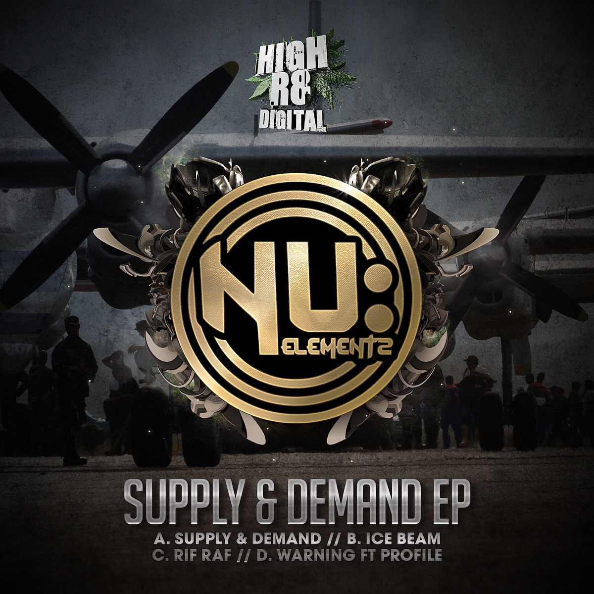 Supply & Demand / Ice Beam / Rif Raf / Warning - EP by Nu Elementz album cover