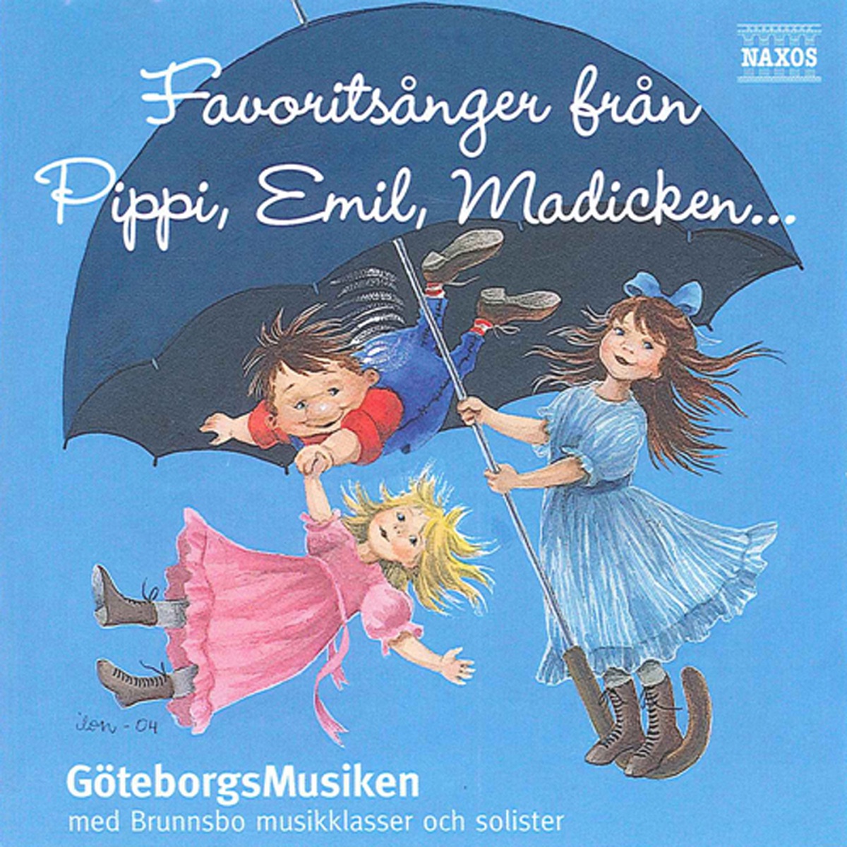 Favoritsånger från Pippi, Emil, Madicken...texter av Astrid Lindgren by Various Artists album cover