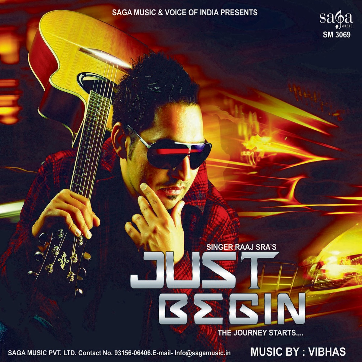 Just Begin (Original Soundtrack) by Raaj Sra, Vibhas, Gulu Achhanpuria, Jaggi johal & Meet Dhillon album cover