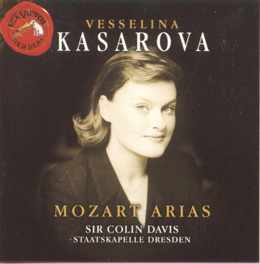 Mozart: Arias by Vesselina Kasarova, Staatskapelle Dresden & Sir Colin Davis album cover