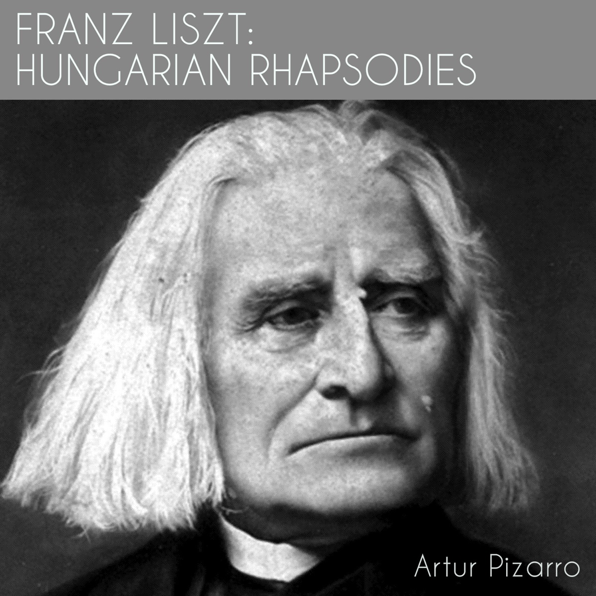 Franz Liszt: Hungarian Rhapsodies by Artur Pizarro, Rafael Frühbeck de Burgos & Royal Philharmonic Orchestra album cover