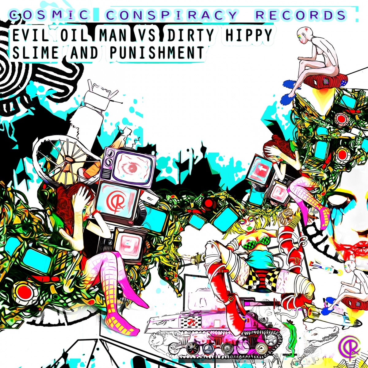 Slime and Punishment by Dirty Hippy & Evil Oil Man album cover