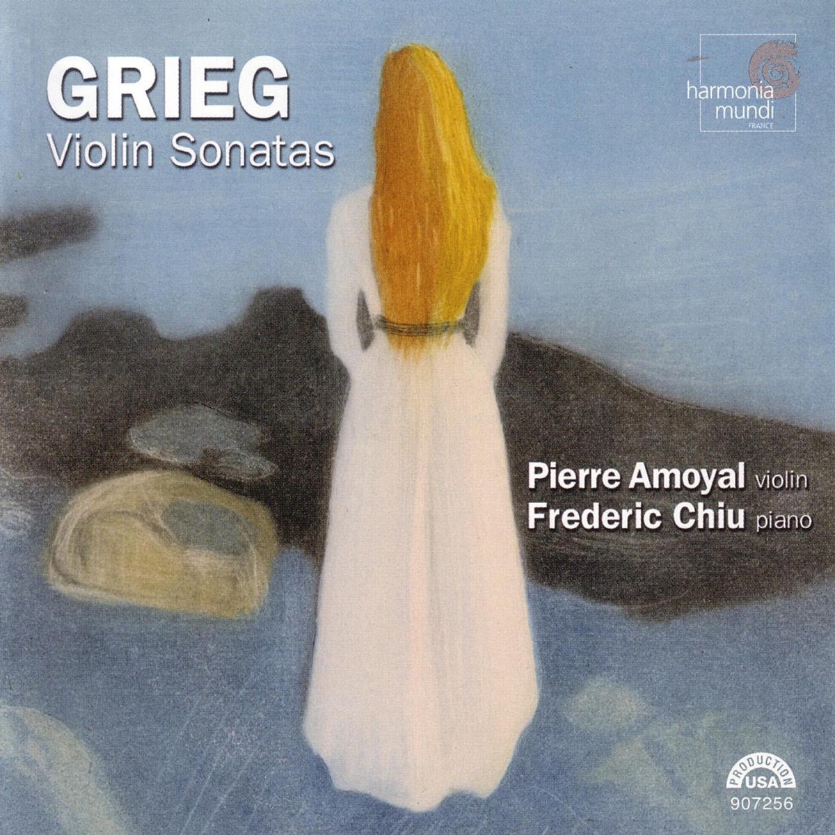 Grieg: Violin Sonatas by Pierre Amoyal & Frederic Chiu album cover
