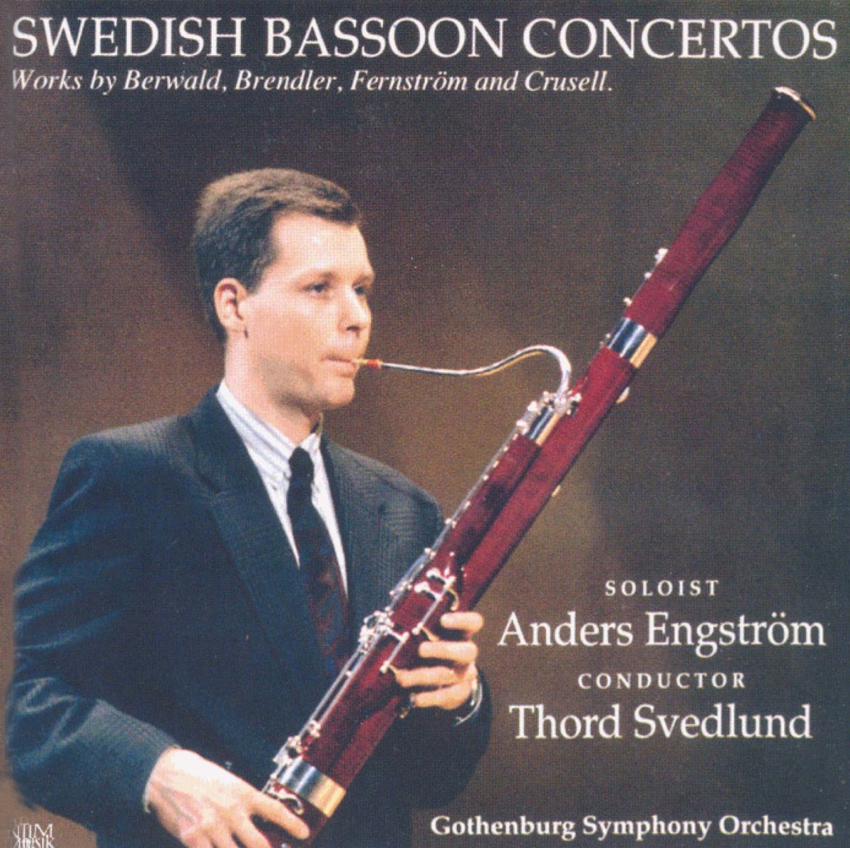 Swedish Bassoon Concertos by Anders Engstrom, Thord Svedlund & Gothenburg Symphony Orchestra album cover