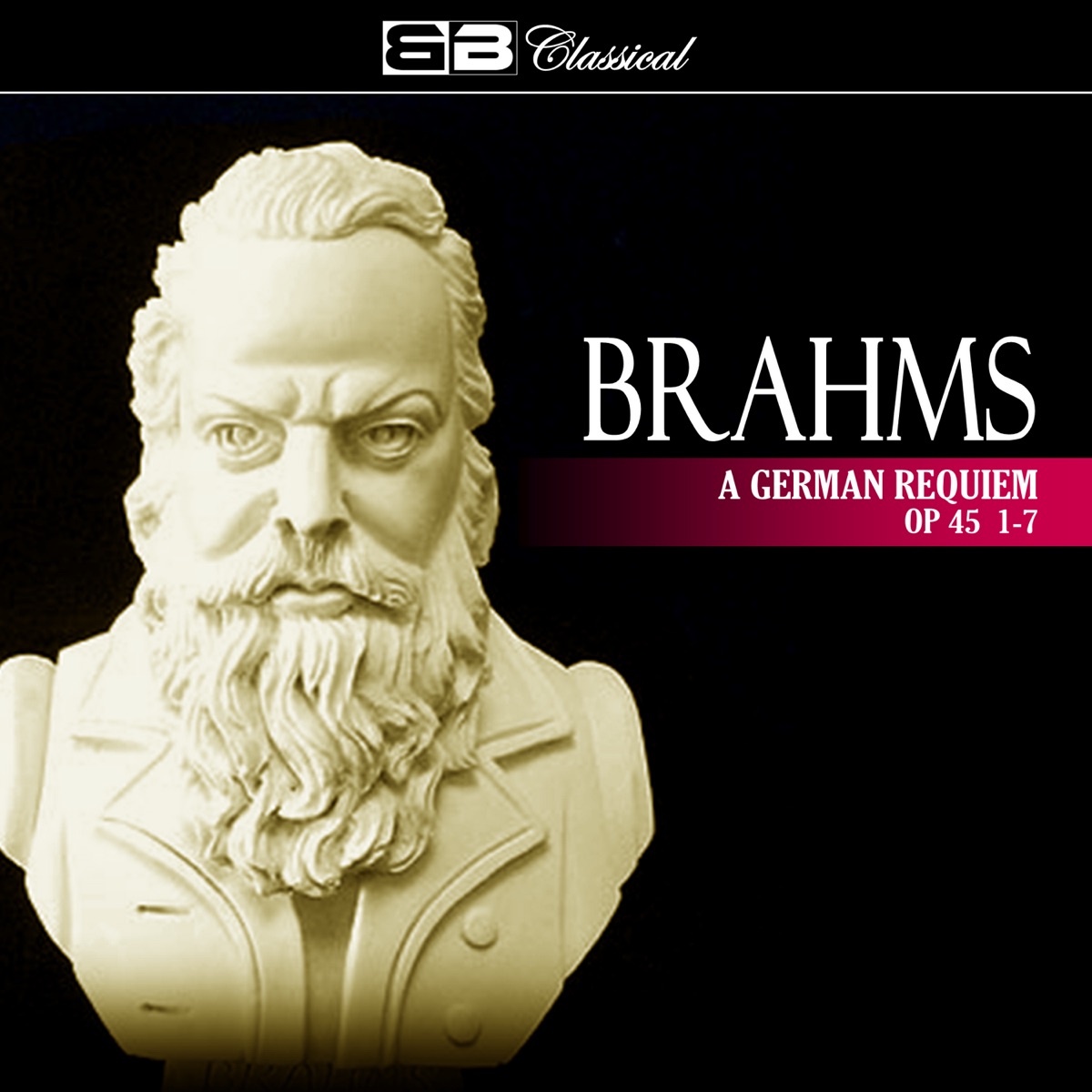 Brahms: A German Requiem Op 45 1-7 by Guenther Herbig album cover