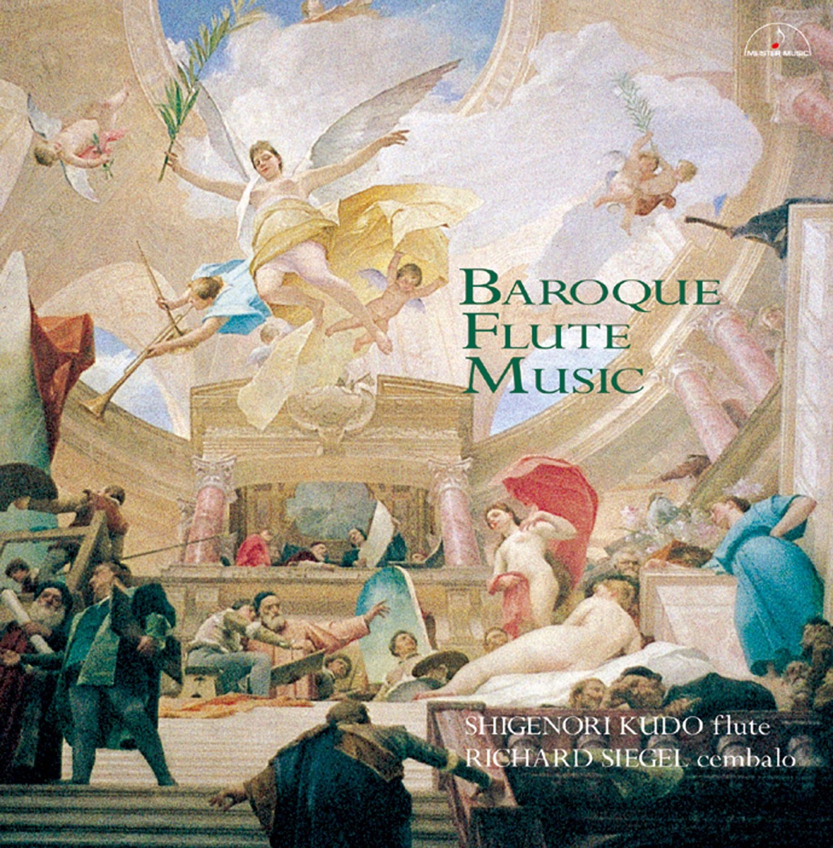 Baroque Flute Music by Shigenori Kudo & Richard Siegel album cover