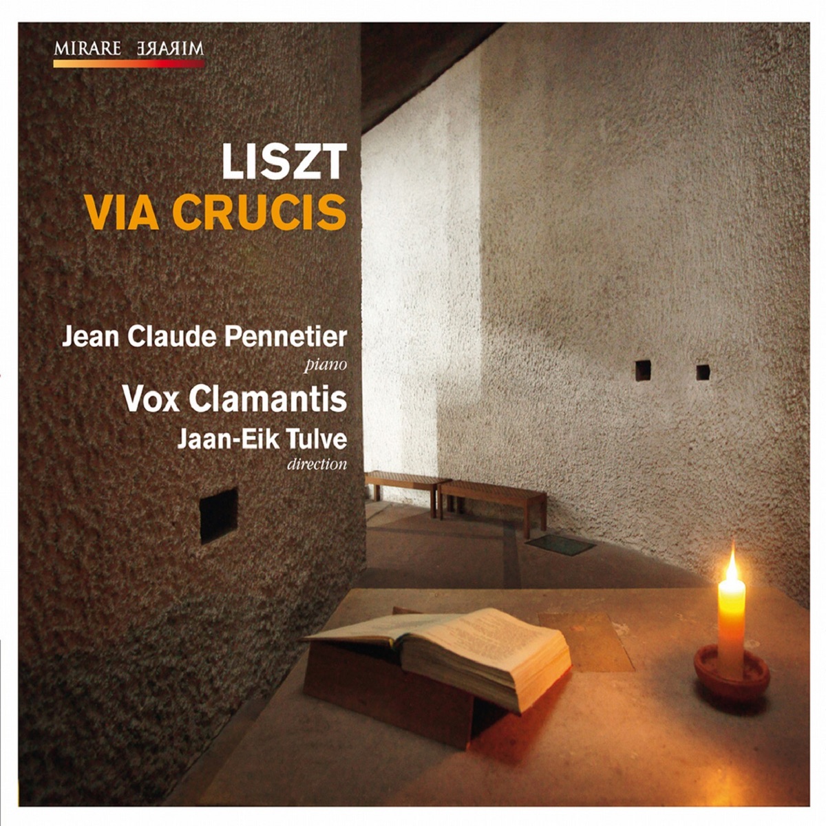 Franz Liszt: Via crucis by Vox Clamantis & Jean-Claude Pennetier album cover