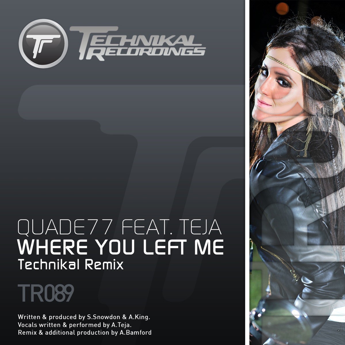 Where You Left Me (feat. Teja) - Single by Quade77 album cover