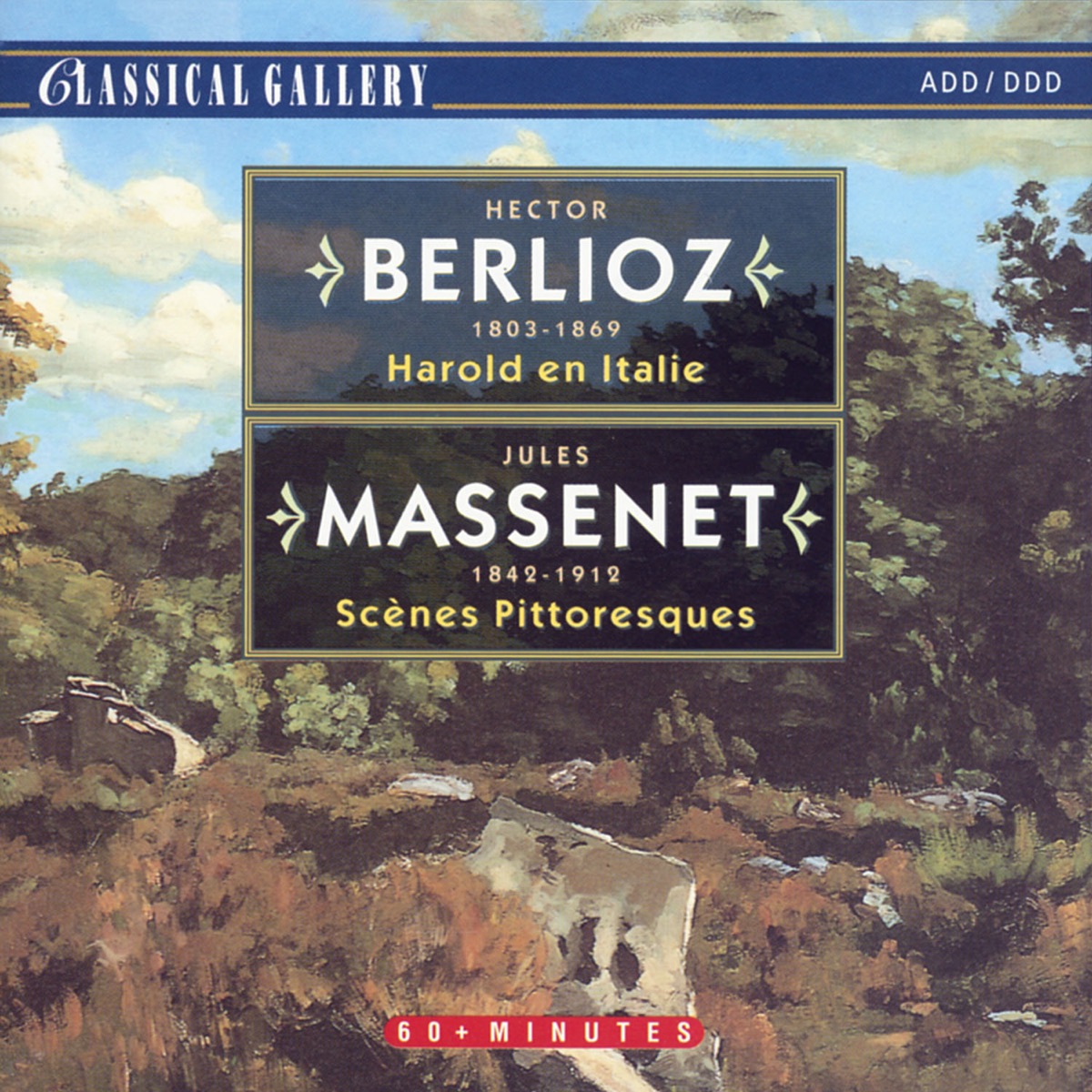 Berlioz: Harold en Italie - Massenet: Scenes Pittoresques by Radio Symphony Orchestra Bratislava, Philharmonia Slavonica, Ondrej Leonard, Alberto Lizzio, Philharmonica Slavonica & Milan Telecky album cover