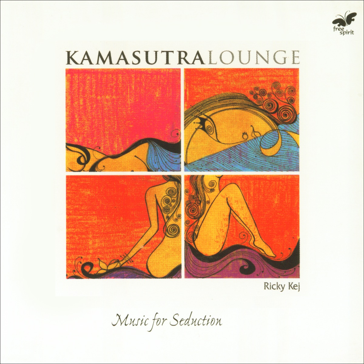 Kamasutra Lounge - Music for Seduction by Ricky Kej album cover