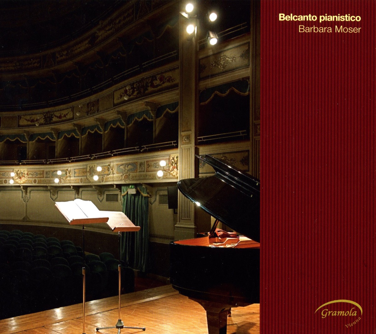 Belcanto Pianistico by Barbara Moser album cover