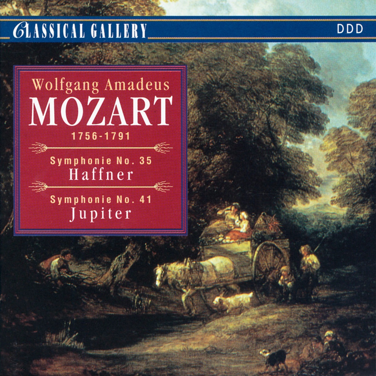 Mozart: Symphonies Nos. 35 "Haffner" & 41 "Jupiter" by Nova Filarmonia Portuguesa & Álvaro Cassuto album cover