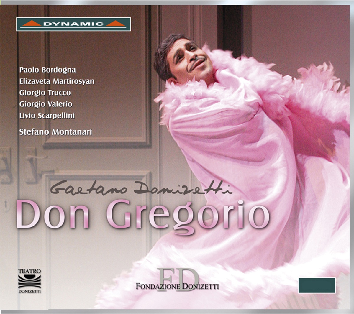 Donizetti: Don Gregorio by Luca Ludovici, Giorgio Trucco, Stefano Montanari, Bergamo Musica Festival Orchestra, Livio Scarpellini, Bergamo Musica Festival Chorus, Giorgio Valerio, Elizaveta Martirosyan, Paolo Bordogna & Alessandra Fratelli album cover
