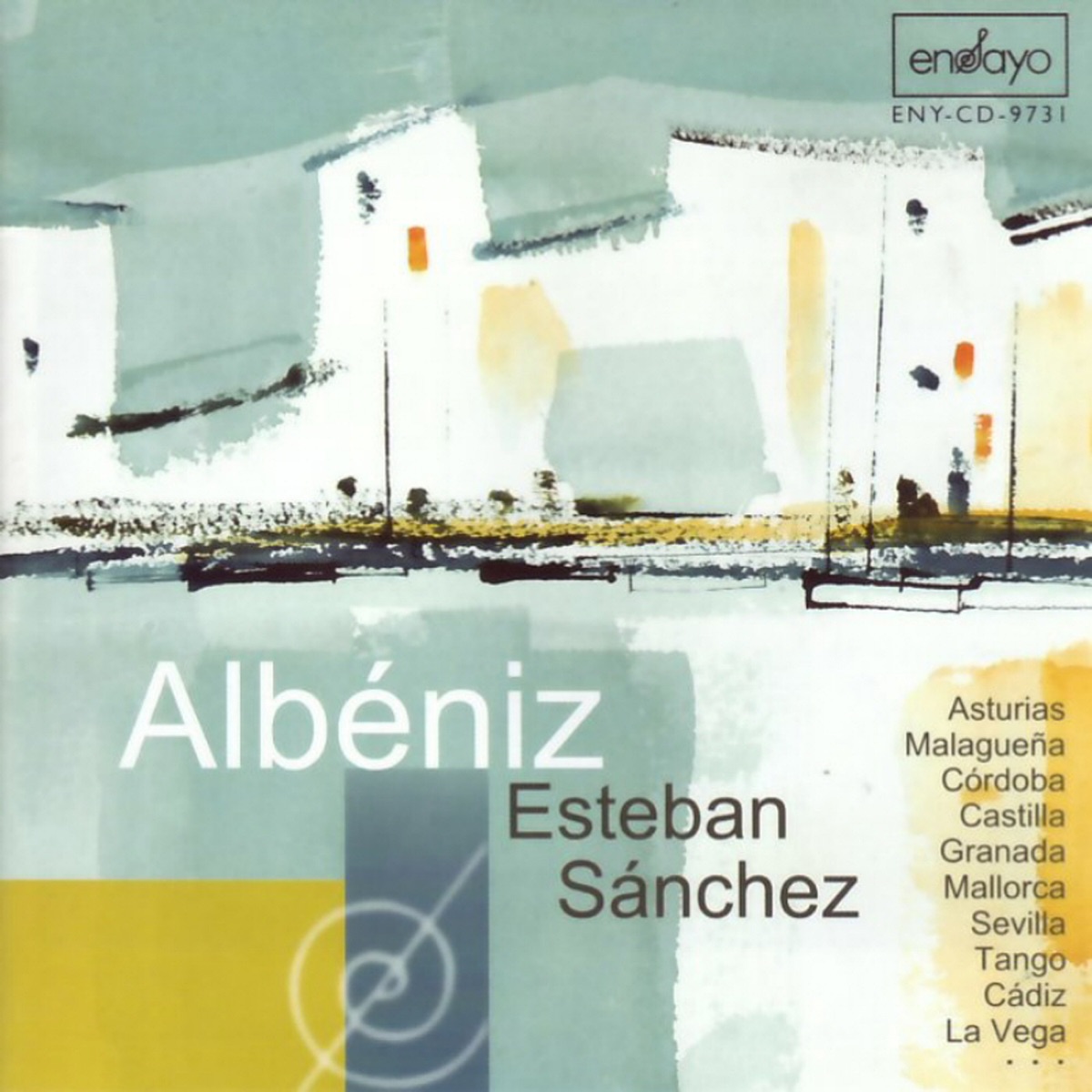 Albeniz: Piano Works by Esteban Sánchez album cover