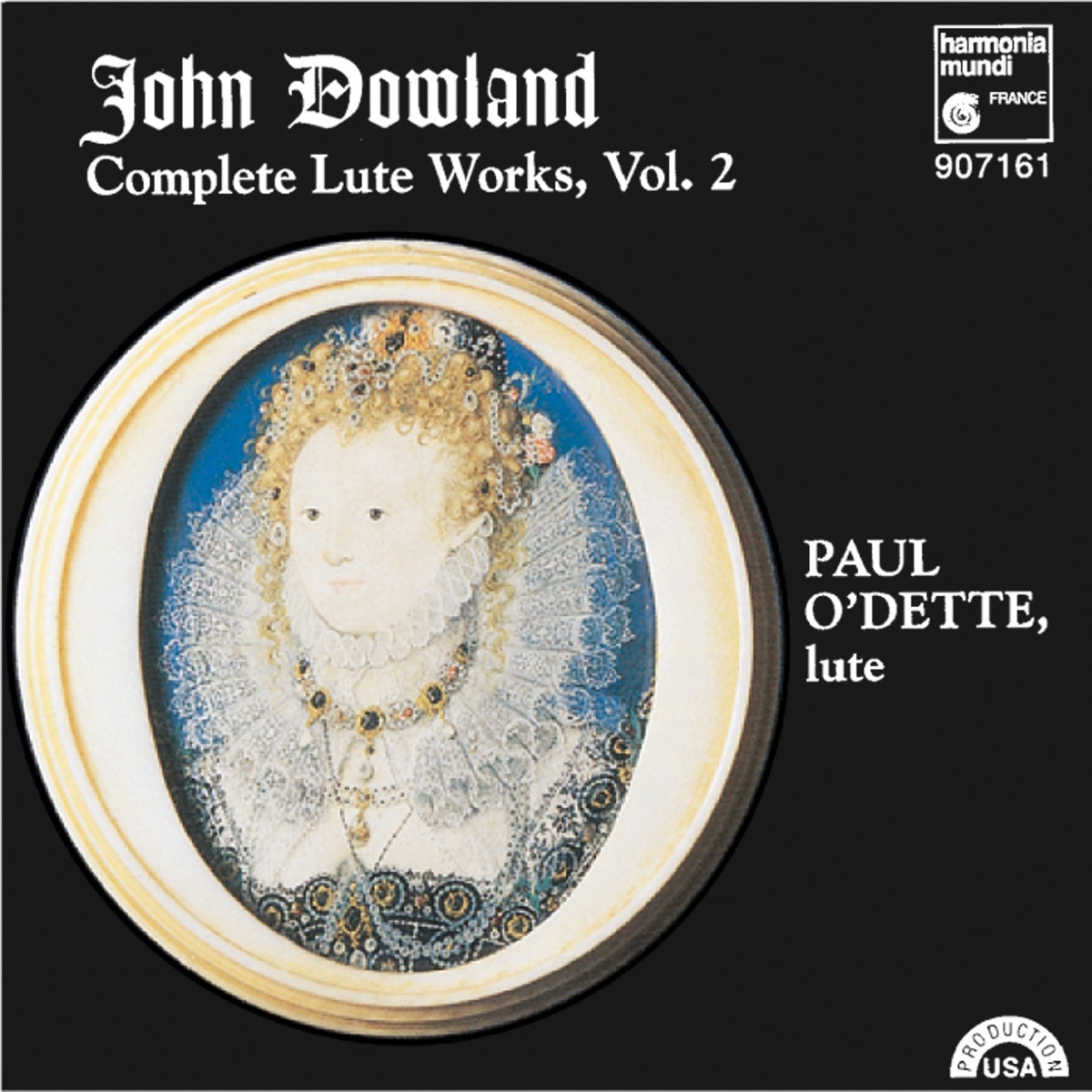 Dowland: Complete Lute Works, Vol. 2 by Paul O'Dette album cover
