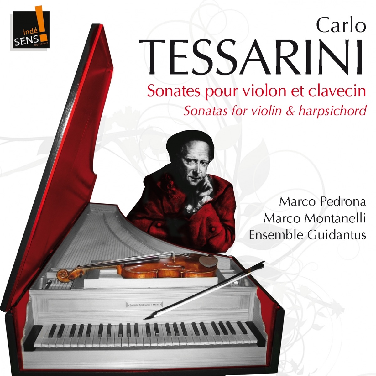 Tessarini : Sonates pour violon et clavecin by Marco Pedrona & Marco Montanelli album cover