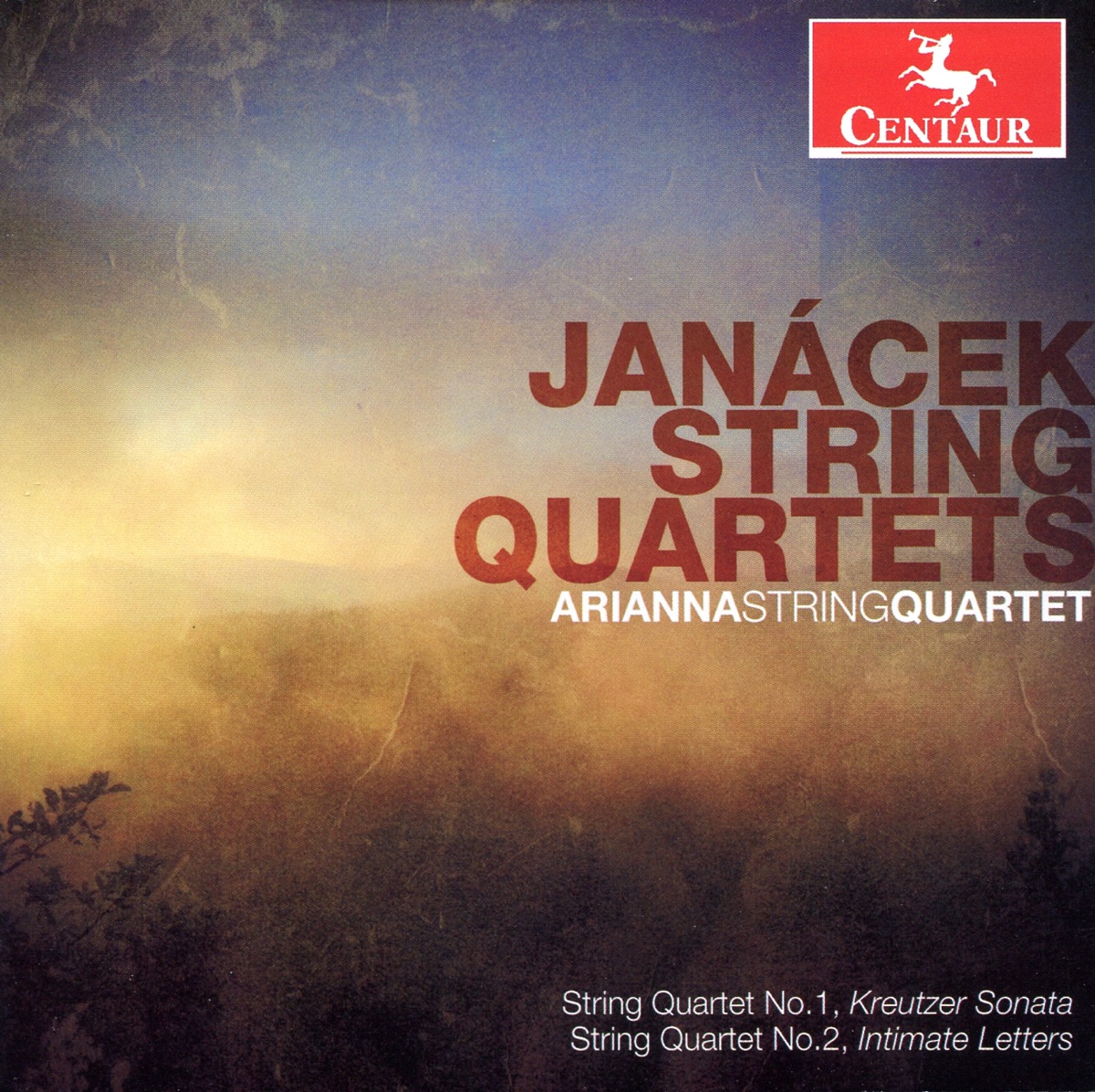 Janacek: String Quartets Nos. 1-2 by Arianna String Quartet album cover
