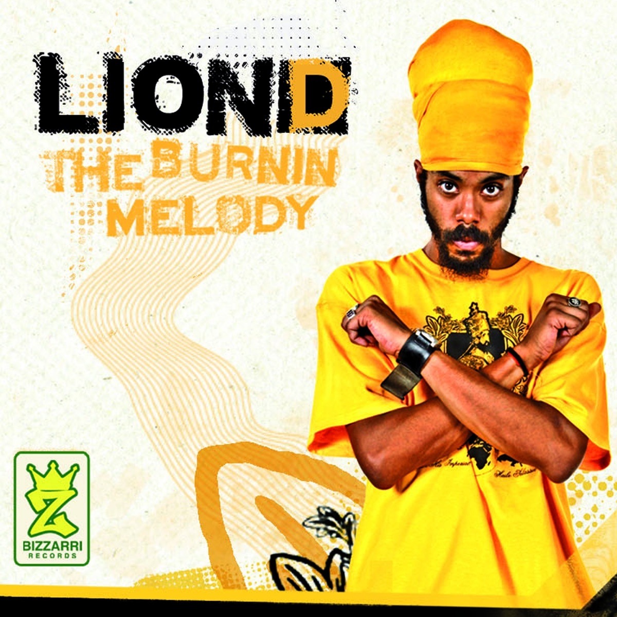 The Burning Melody by Lion D album cover